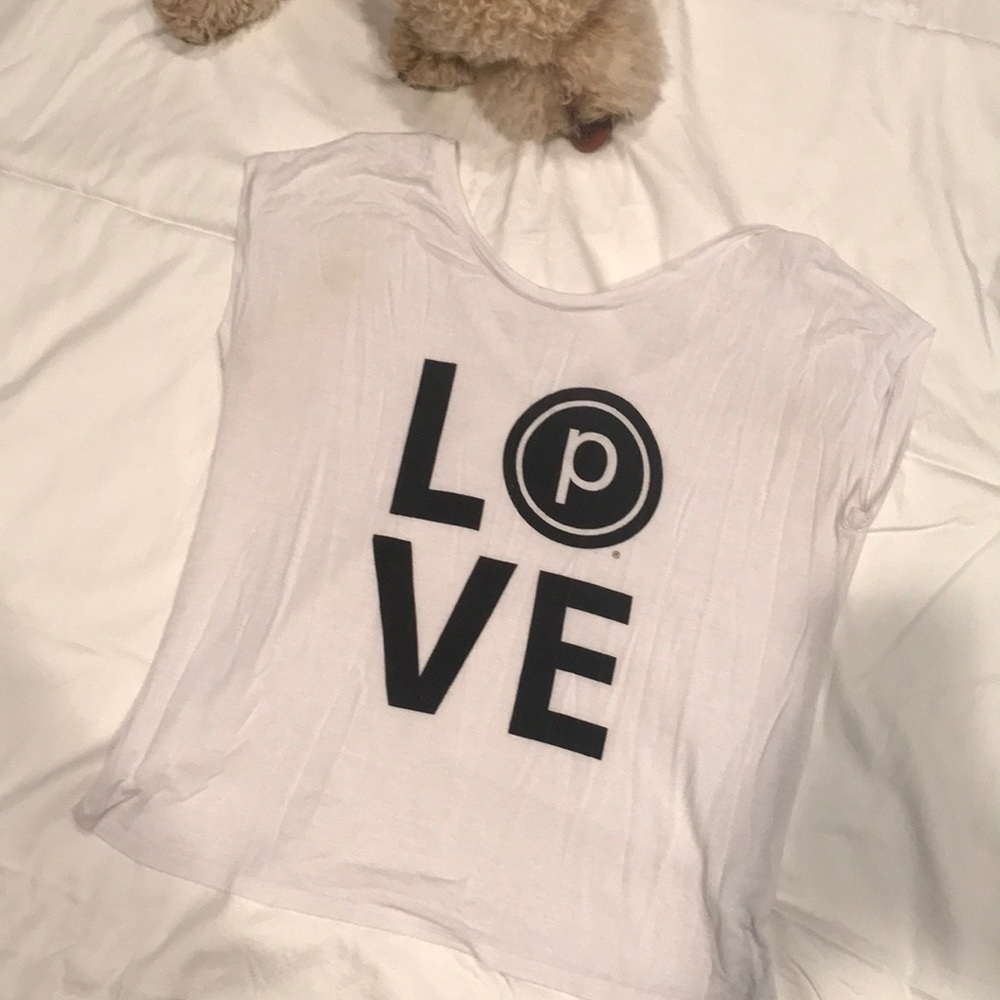 Pure Barre flowy LOVE tee!